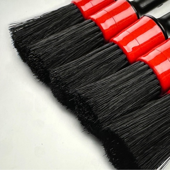 5 car detailing brushes for rims, seats, esc soft bristles scratch resistant - Picture 2 of 2